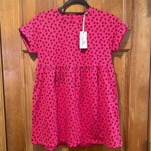 NWT Vineyard  vines girls everyday jersey floral dress size small 7-8 .